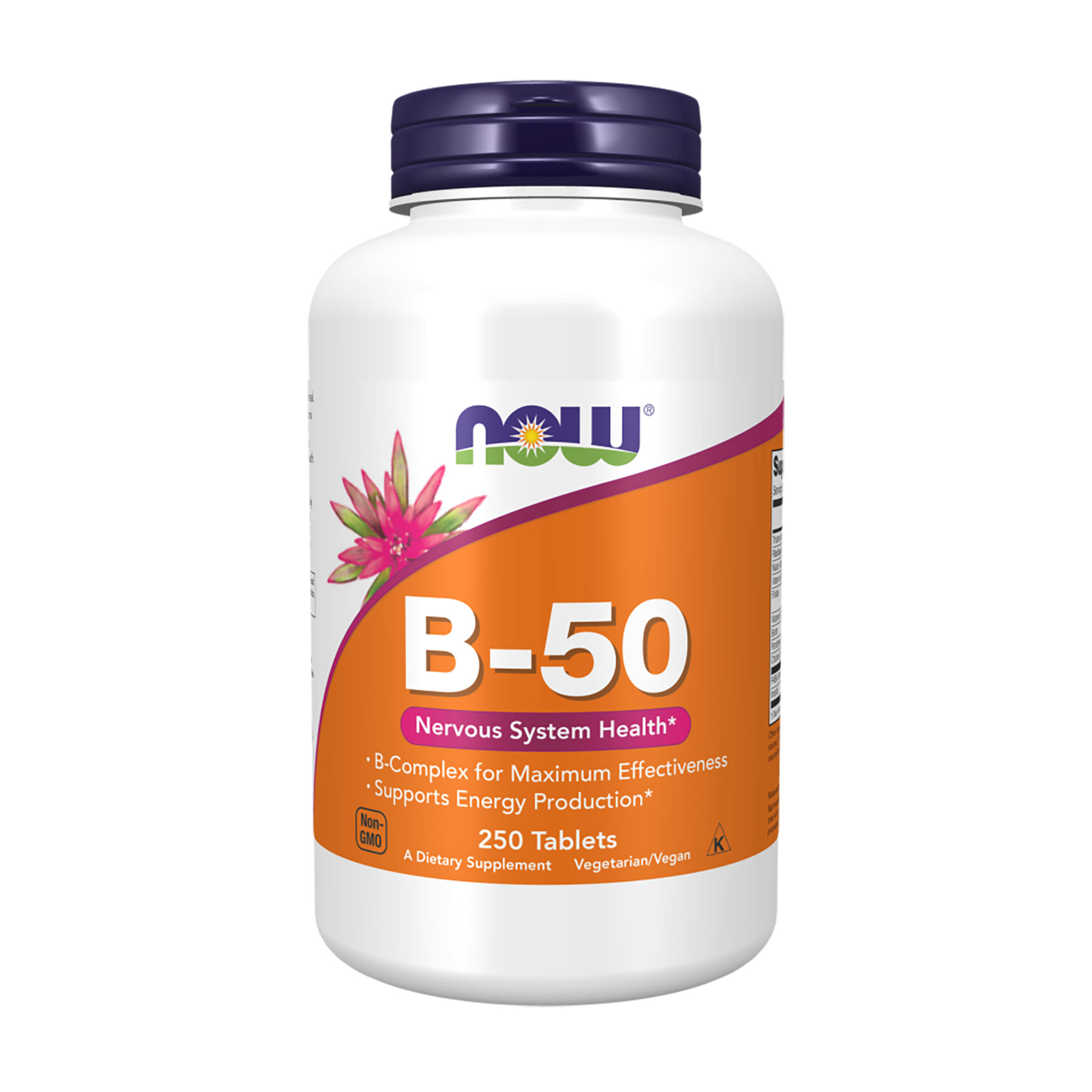 Комплекс B-50 NOW foods B-50, 250 таблеток